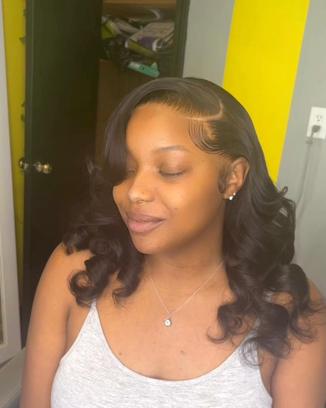 Beatfacebomblace frontal wig, frontals, wigs, lakefront, ready to wear wigs, Katie Jackson, Milwaukee wigs